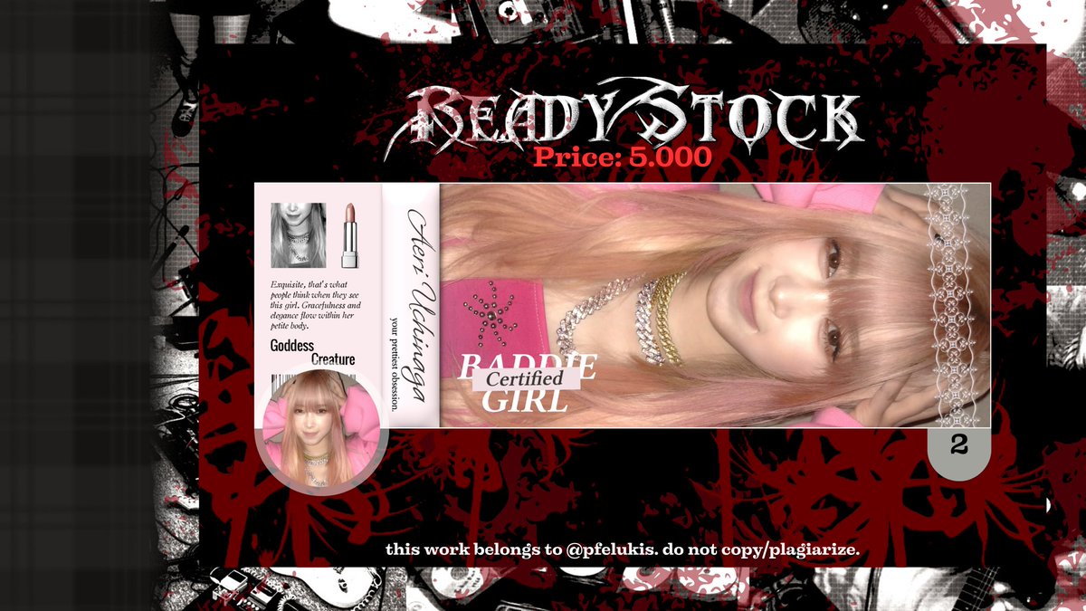 pfelukis's tweet image. boleh bantu rt/retweet? makasih

halo, aku ada 2 layout giselle aespa terbaru yang bisa kamu take sekarang juga via dm. price 5.OOO, payment QRIS, get ava png + free retext. ayo jajan sebelum kehabisan!

#zonauang