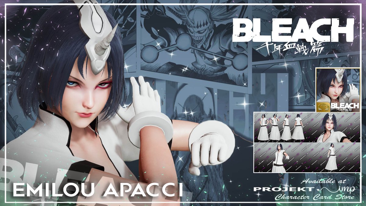 Projekt_IMP's tweet photo. [HS2/AI] Bleach ~ Emilou Apacci

----- Card &amp; Mod Pack -----
► Download : https://t.co/8SFz9kkvob
► Gumroad : https://t.co/XSRm788NUR
► Payhip : https://t.co/neoKQxCA1Y

#honeyselect2 #anime #fanart #animefanart #bleach #bleachfanart #arrancar #Fraccion #Apacci #EmilouApacci https://t.co/cs2jmICAiT
