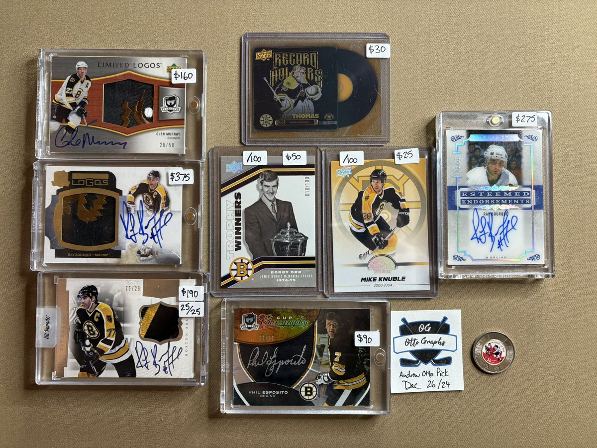 otto_pick's tweet photo. Bruins available for sale. Cad$ https://t.co/kmb14pJksz