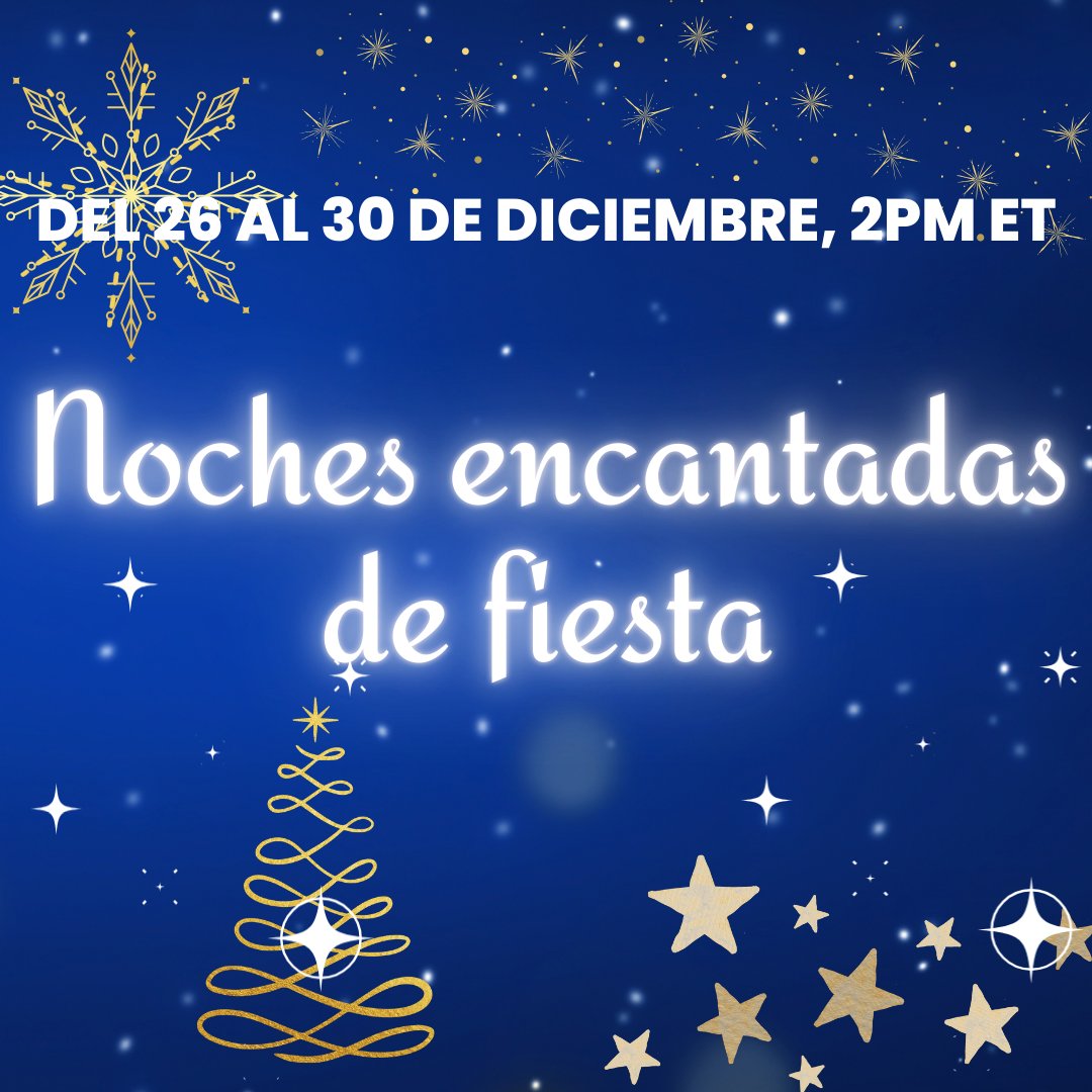 Y la fiesta no acaba cuando se va Santa Claus, desde hoy arrancan las noches encantadas en Younow, seguimos la celebración en vivo✨🌙