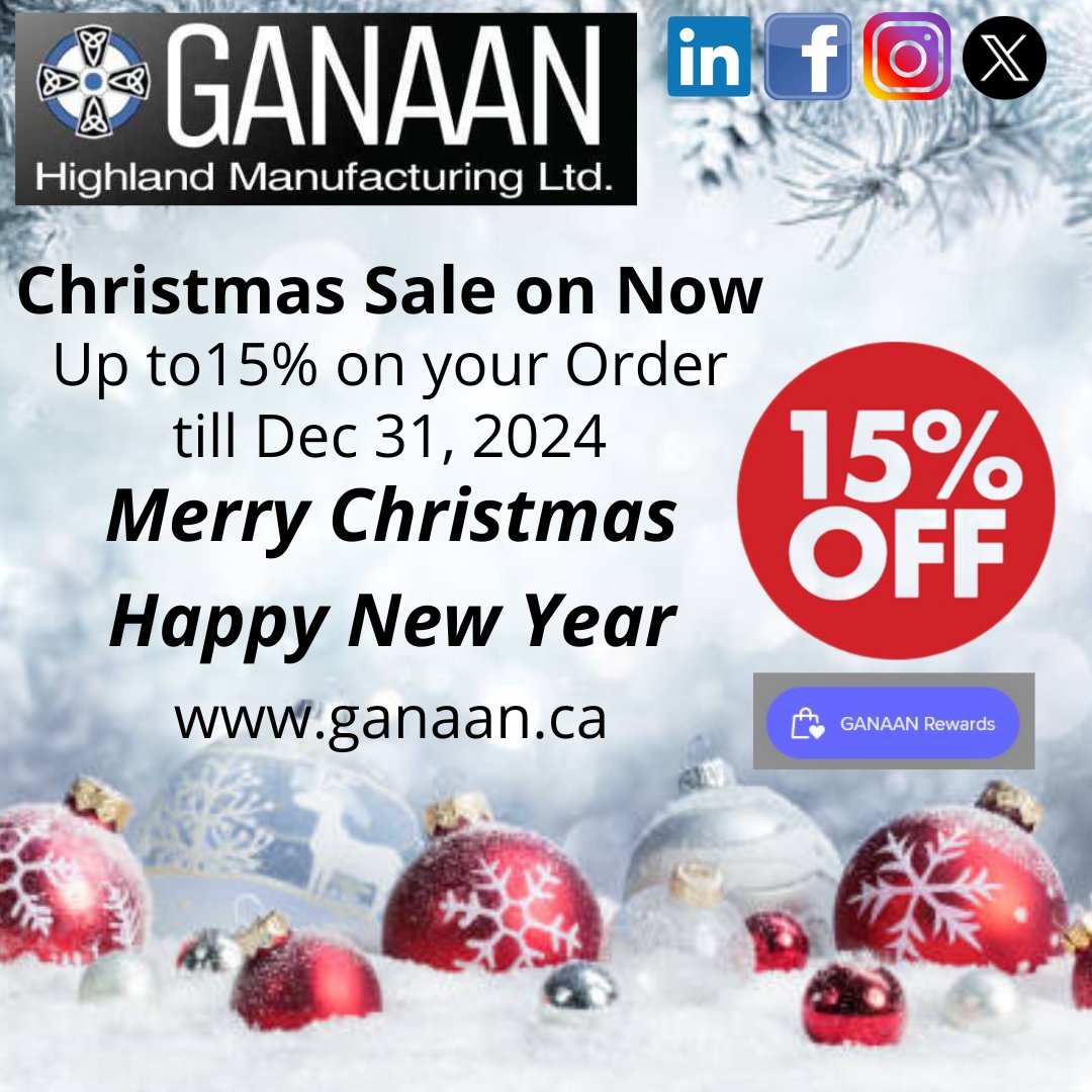 You can save up to 15% with GANAAN Rewards on your next purchase, but don't wait this sale won't be around forever.  #GANAANRewards #ShopNow #BagpipesDrums #RewardsMeansSavings