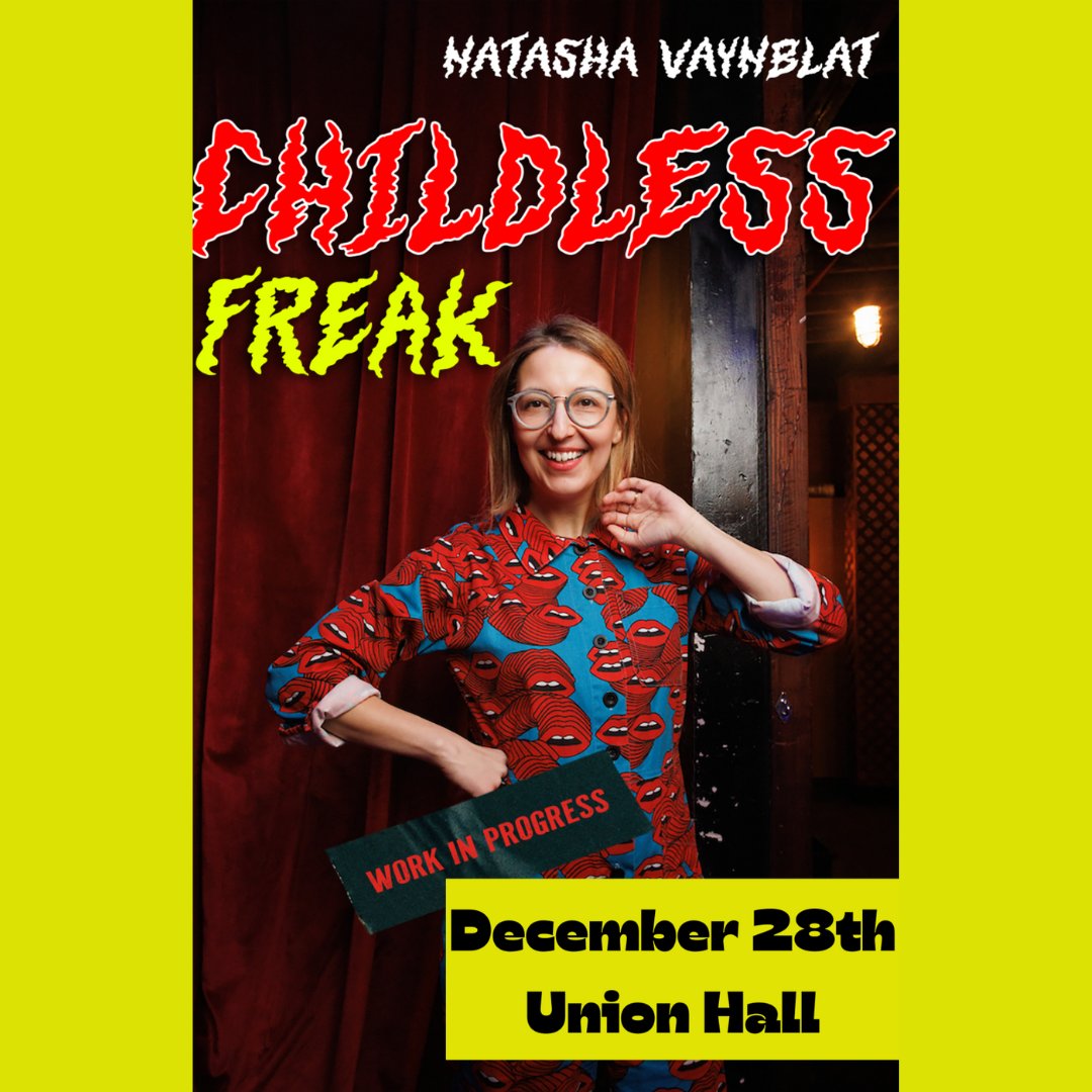 UnionHallNY's tweet image. This Weekend&apos;s Shows at Union Hall!

FRI | MICHAEL CHE @ 9PM | SOLD OUT!
SAT | MOTHERF*CKER BY JENA FRIEDMAN @ 5PM &amp;amp; 10PM
SAT | NATASHA VAYNBLAT IS A CHILDLESS FREAK @ 7:30PM
SUN | SORRY HOSTED BY RACHEL COSTER &amp;amp; ZACH SCHIFFMAN @ 7:30PM

Tickets at unionhallny.com