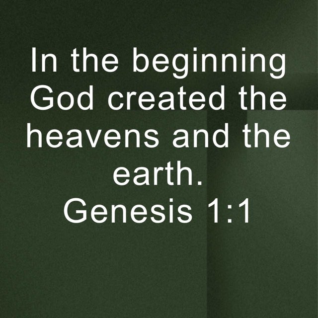 SvdByGrac3's tweet image. “In the beginning God created the heavens and the earth.”
Genesis 1:1 NIV
bible.com/bible/111/gen.…
#Genesis1v1 Genesis1:1 Genesis1.1 #GenesisOneVerseOne #GenesisOneOne