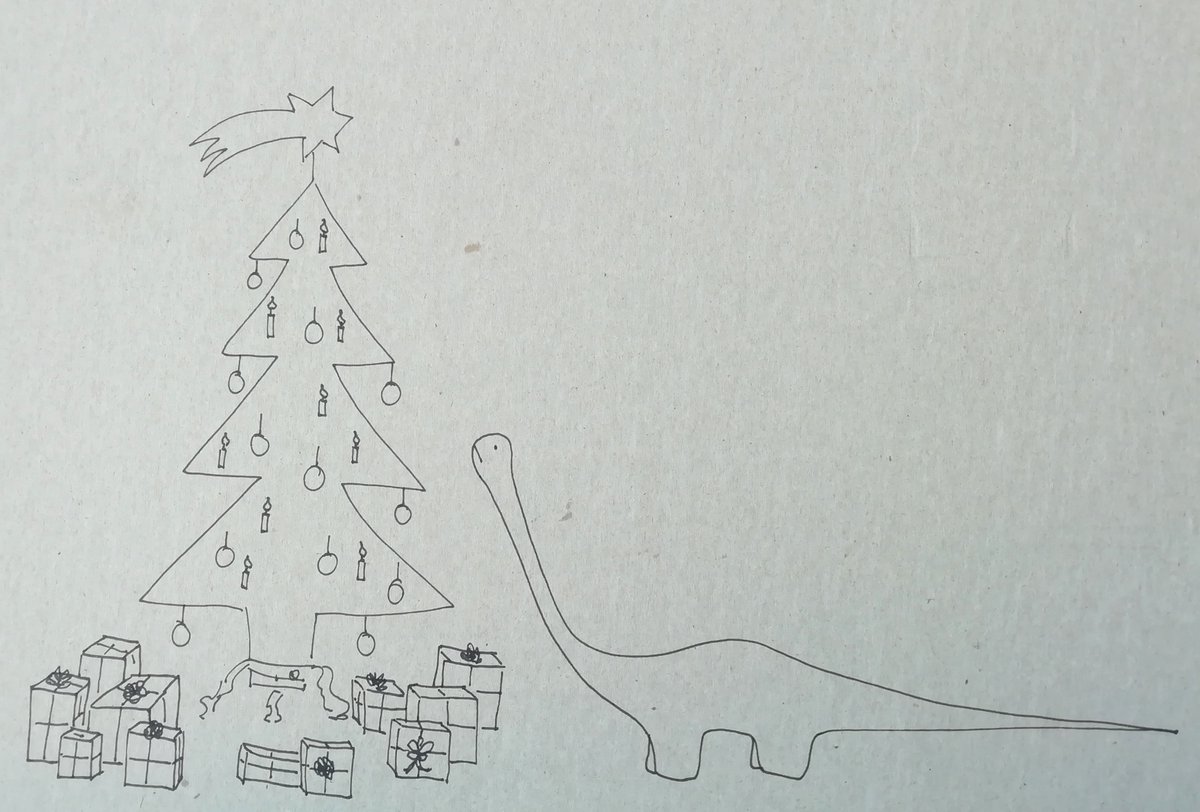Mein Brontosaurus war nicht begeistert von diesem Stern-von-Bethlehem-Konzept. My bronto was not impressed about the Star of Bethlehem concept. Really not. #weihnachten #stern #weihnachtsbaum #christmas #star #brontosaurus #bronto #dinosofinstagram #dinosaur #xmas