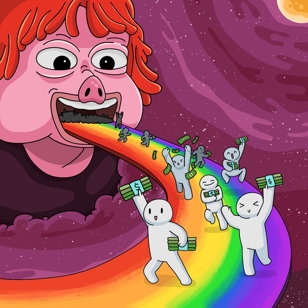 Space tweet media