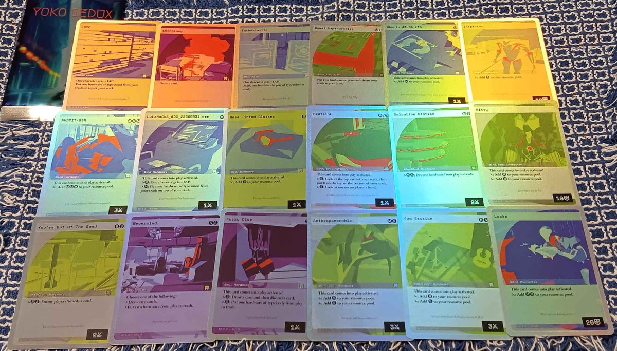 MissingSentinel's tweet image. There's still time to back up our Kickstarter and get a free graphic novel! This #CCG is inspired by Narspel Jacks, the card game from the future. See how card games are played in 2042. 👉 kickstarter.com/projects/redti…