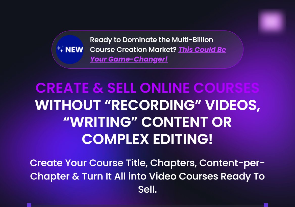 TWEETPRESSS's tweet image. CourseReelAI MAX: Create &amp;amp; Sell Online Courses Without Recording Videos or Writing Content
softtechhub.us/2024/12/26/cou…

#OnlineCourseCreation #CourseSales #Elearning #DigitalEducation #PassiveIncome #TeachOnline #CourseMarketing #Edupreneur #ContentCreation #OnlineLearning Catturd