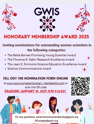 Graduate Women in Science (@gwisci) on Twitter photo 