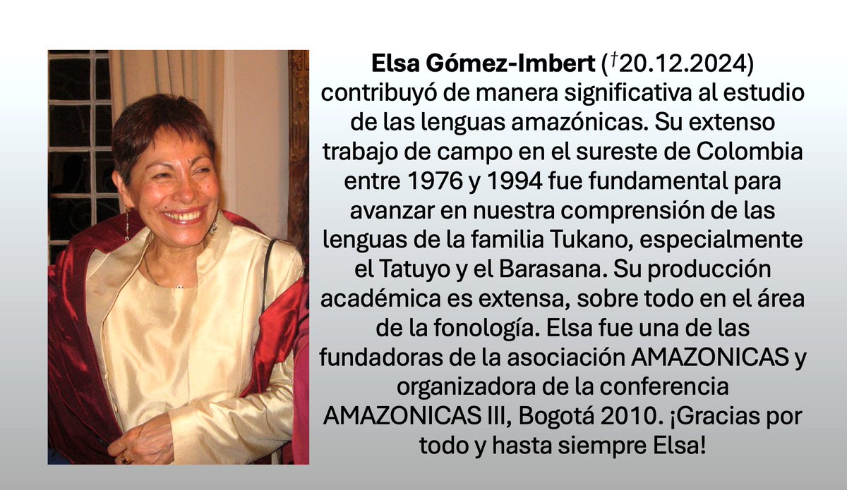 Amazonicas1's tweet photo. ¡Gracias por todo y hasta siempre, Elsa! https://t.co/suKMeLJGH6
