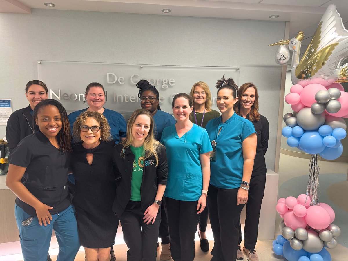 Happy 5th Anniversary to the Level II De George Neonatal Intensive Care Unit (#NICU)! This amazing team cares for babies born as early as 30 weeks.👣 Thank you for all you do for our tiniest patients.

Learn more about our award-winning NICU here: bit.ly/3Rtf1dl
