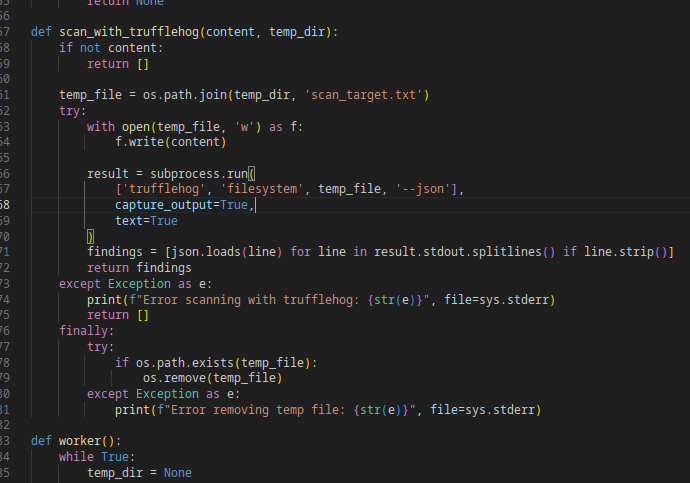 c3l3si4n's tweet image. I ported @trufflesec&apos;s trufflehog to a Chrome Extension using Chrome&apos;s Native Messaging feature to passively detect all secrets that go through my browser&apos;s network.