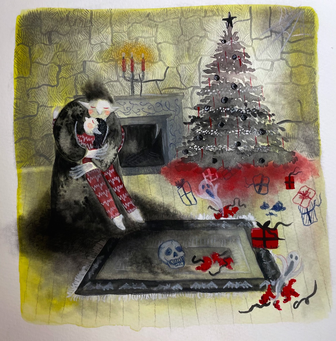 Dracula 🧛‍♂️ Dad illustration this evening