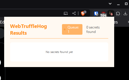 c3l3si4n's tweet image. I ported @trufflesec&apos;s trufflehog to a Chrome Extension using Chrome&apos;s Native Messaging feature to passively detect all secrets that go through my browser&apos;s network.