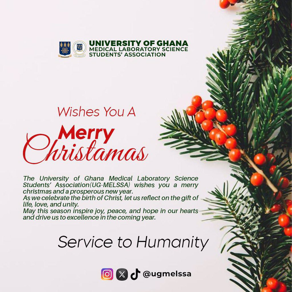 MelssaUG's tweet photo. 🎄🎁🎄🎁🎄🎁🎄🎁🎄🎁🎄🎁🎄🎁🎄🎁🎄🎁
UG-MELSSA community wishes you a Merry 🎅 Christmas 🎄 and a Prosperous New Year🥰. 
Have a blessed and joyous holidays 😊. https://t.co/cZ0UvDNZRL