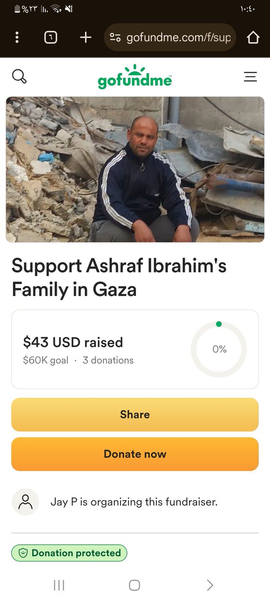 I created my campaign three months ago. So far, I do not have any donations. My children are dying of cold and hunger. Please donate to us 
gofund.me/b05ddddf