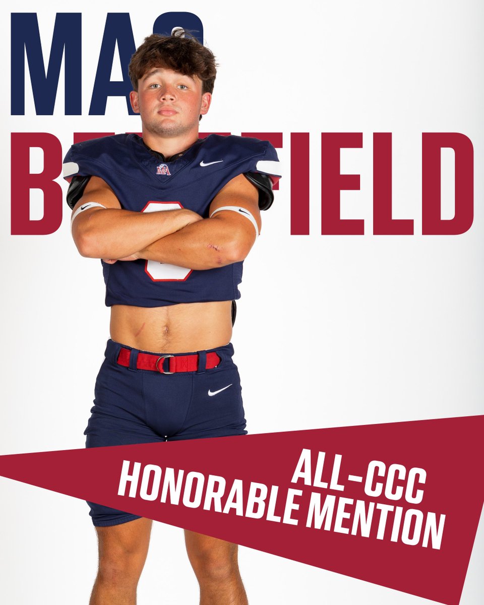 It was a big year for Montgomery Academy's Varsity Football squad and we're unsurprised at the honors rolling in for members of the 2024 team!

• <a href="/DjVinson4/">Derrick Vinson Jr “DJ”</a>
All-Area: Player of the Year, 1st Team
All-CCC
ASWA All-State: 2nd Team

• <a href="/graham_martin17/">Graham Martin</a> 
All-Area: 1st Team
All-CCC