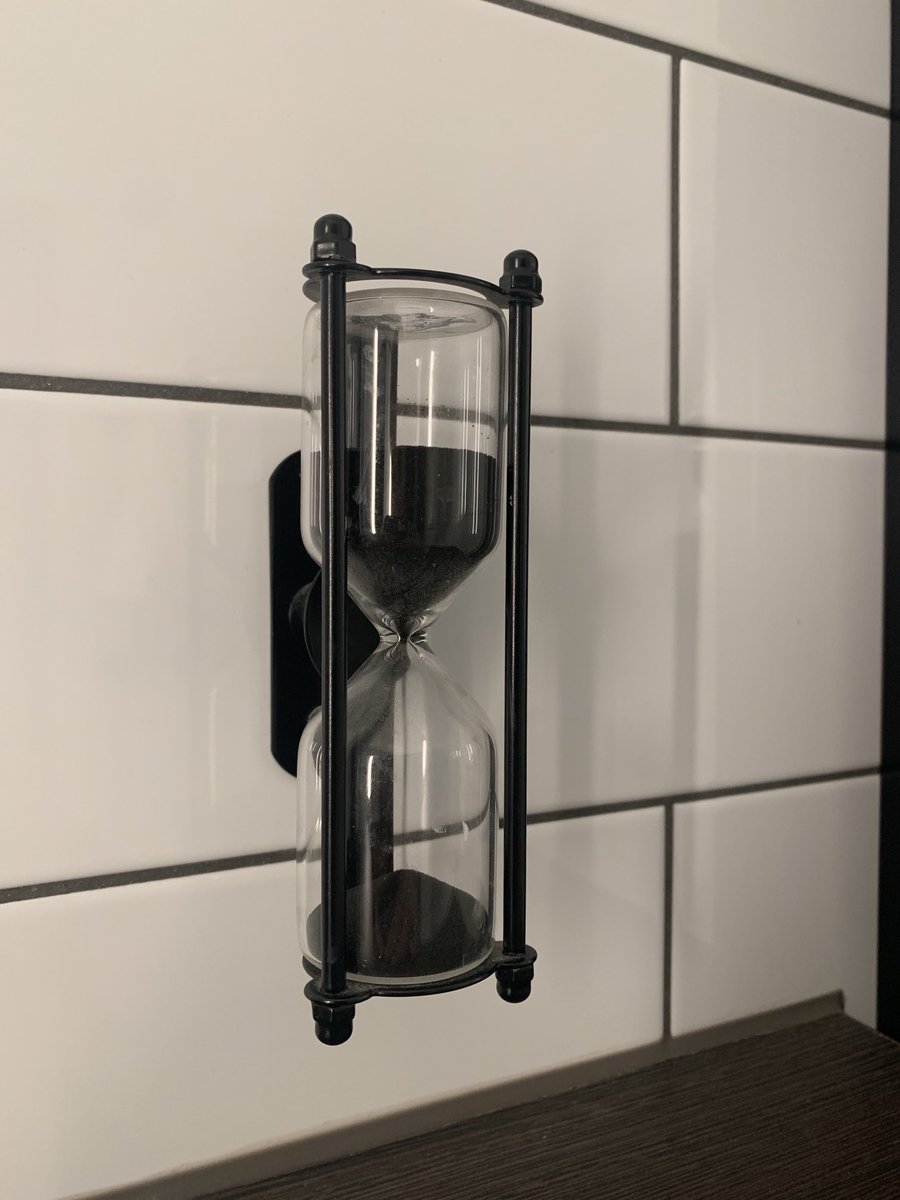 Matthew W. Gray π π¬ (@mattwgray) on Twitter photo Like the hourglass in the bathroom Scandic hotel Stockholm. USEFUL! Like the hourglass in the bathroom Scandic hotel Stockholm. USEFUL!