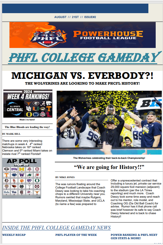 DaOldBallCoach1's tweet photo. PHCFL in Action!!  UM is looking to make history with a 3-peat!! https://t.co/USam9nNee3