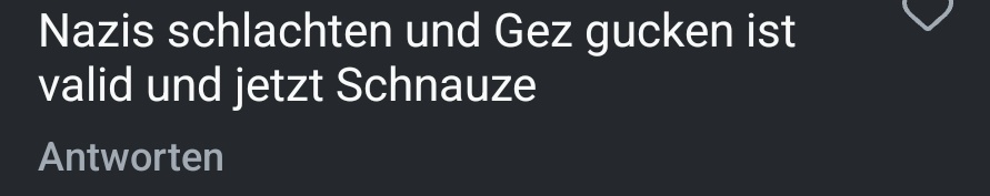 Ich warte auf den Tag wo ich für sowas vor Gericht stehe und die Staatsanwaltschaft das vorlesen muss