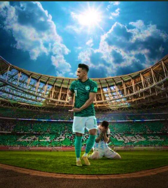 Cykan0's tweet photo. ❗️..نشرة الـ FIFA الشهريه.. ❗️

لازالت تتغنى بابداعات الاسطورة سالم 
بكأس العالم…وتتغنى بهدفه التاريخي 
في مرمى بطل العالم الأرجنتين..وتضع 
صورة الأساطير..ميسي..وسالم بجانب 
بعض الاول يبكي والثاني يخلط..🌪️🇸🇦 

شكرا للفيفا  @salem_d29 😎 https://t.co/ZpCEofmju2