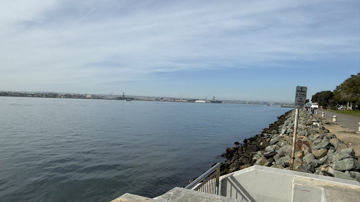 Loving the views in San Diego.  Orange is everywhere!