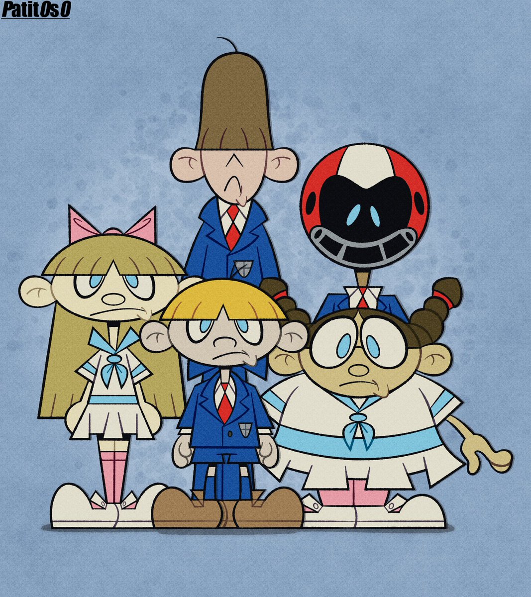 patit0s0's tweet image. Those kids are...weird...
(#CartoonNetwork #KND #FanArt)