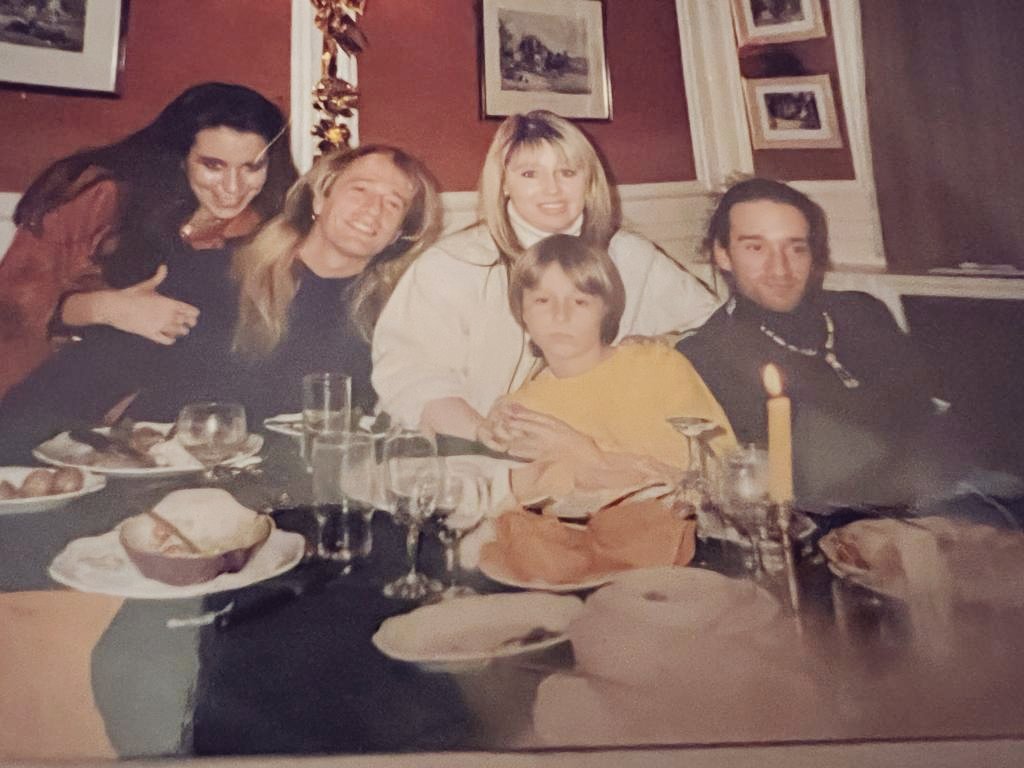 Wishing all a safe &amp; happy festive season! 🎄❤️ Missed Robin, especially on our shared birthday along with Mo. Love from Dwina, RJ, Megan &amp; the Gibb family 🎅 #MerryChristmas #GibbFamily #RobinGibb #DwinaGibb #RJ #BeeGees #RJGibb #MauriceGibb #Christmas #Christmas2024