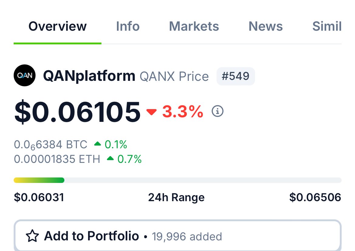 Olna Bekins $QANX tweet media