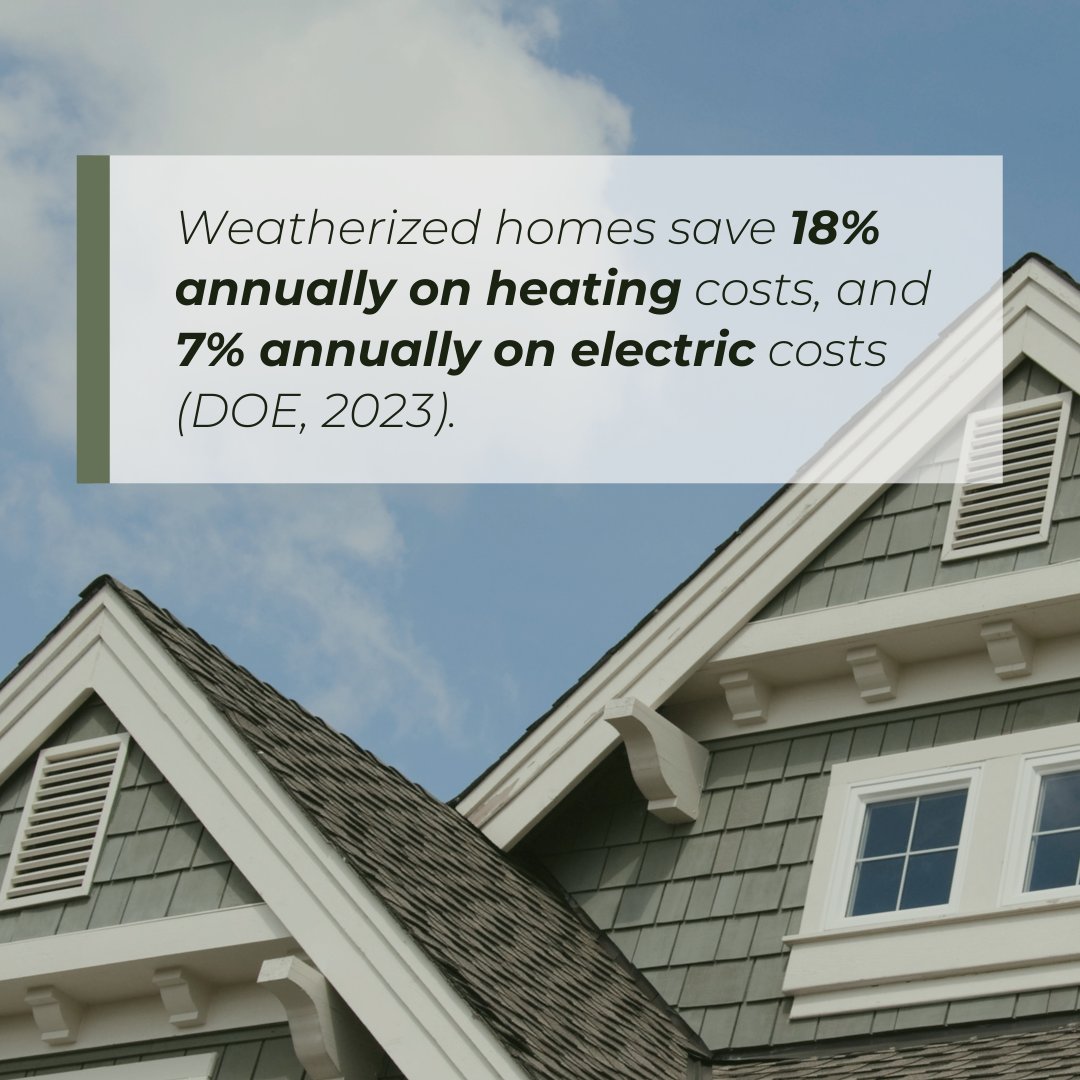 NWTOLEDO's tweet image. Ensuring that a home is adequately insulated and ventilated improves air quality and decreases utility costs.📷Fill out your weatherization pre-application at nwtoledo.org/weatherization.
#weatherization #weatherizationassistanceprogram #insulation #energyefficiency