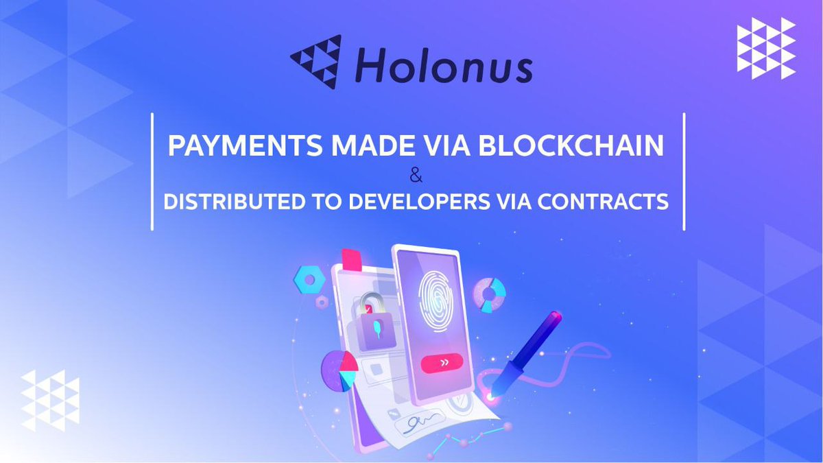 👉In the #holonus platform payments💸 are made via #blockchain &amp; distributed to #developers👨‍💻 via contracts. It will enable the flexible management of development teams that can be aggregated &amp; will enable people to engage in value creation in various ways
#HLN #web3 #daos #dApps