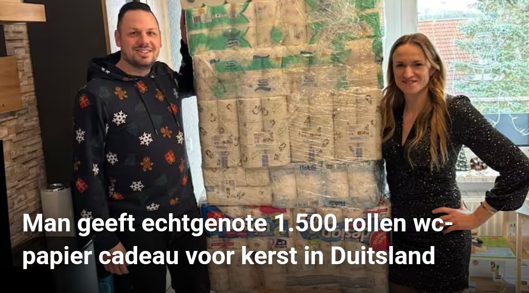 Eindelijk een man die inspeelt op de behoeften van zijn vrouw.