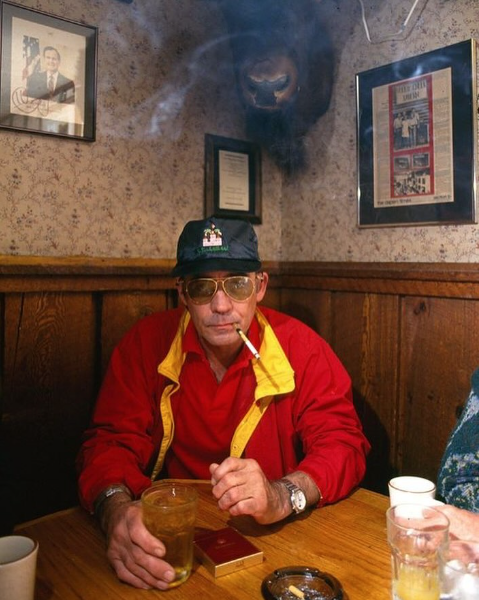 bndnts's tweet photo. “Life should not be a journey to the grave with the intention of arriving safely in a well preserved body, but rather to skid in broadside in a cloud of smoke, thoroughly used up, totally worn out, and loudly proclaiming, Wow! What a Ride!”
- Hunter S. Thompson https://t.co/WTGpiAUEnx