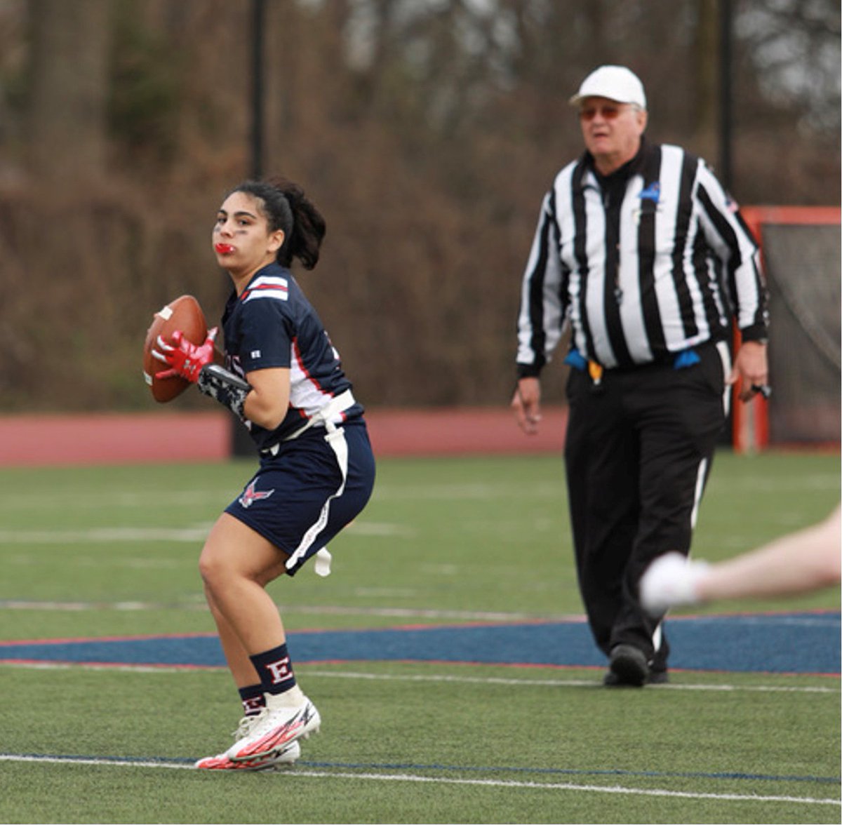 The fastest-rising sport in Section I is seeking new officials! 

There will be a Girls Flag Football Spring 2025 Officials Training School held prior to the season. For those who want to get involved, below are the training dates: 

Orientation Meeting via Zoom: Feb. 26th, 7