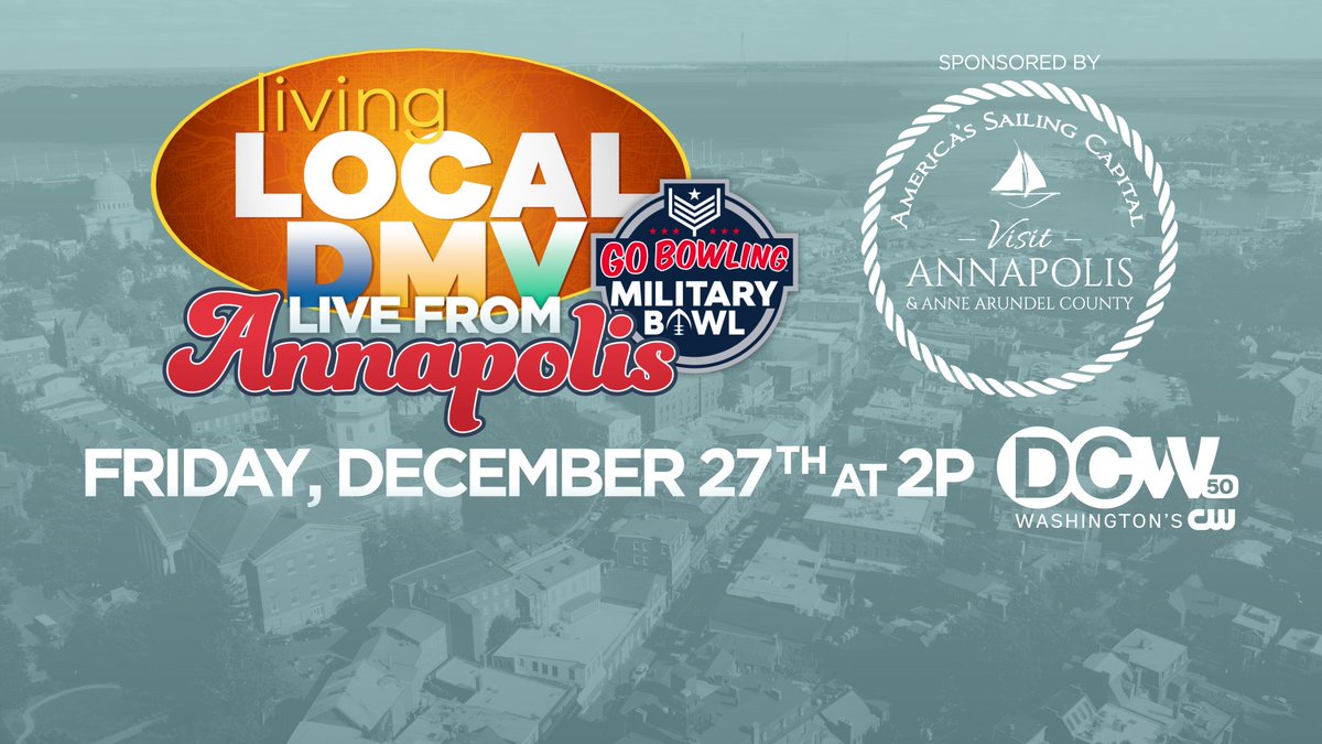 Go Bowling Military Bowl (@militarybowl) on Twitter photo Living Local DMV is live from Harry Browne’s in Annapolis on Friday from 2-3 pm covering the Miracle on West Street in the run up to the #MilitaryBowl. See the <a href="/DCNewsNow/">DC News Now</a> team, Annapolis mayor, check out the world famous Clydesdales and a local bartender Bloody Mary competition! Living Local DMV is live from Harry Browne’s in Annapolis on Friday from 2-3 pm covering the Miracle on West Street in the run up to the #MilitaryBowl. See the <a href="/DCNewsNow/">DC News Now</a> team, Annapolis mayor, check out the world famous Clydesdales and a local bartender Bloody Mary competition!