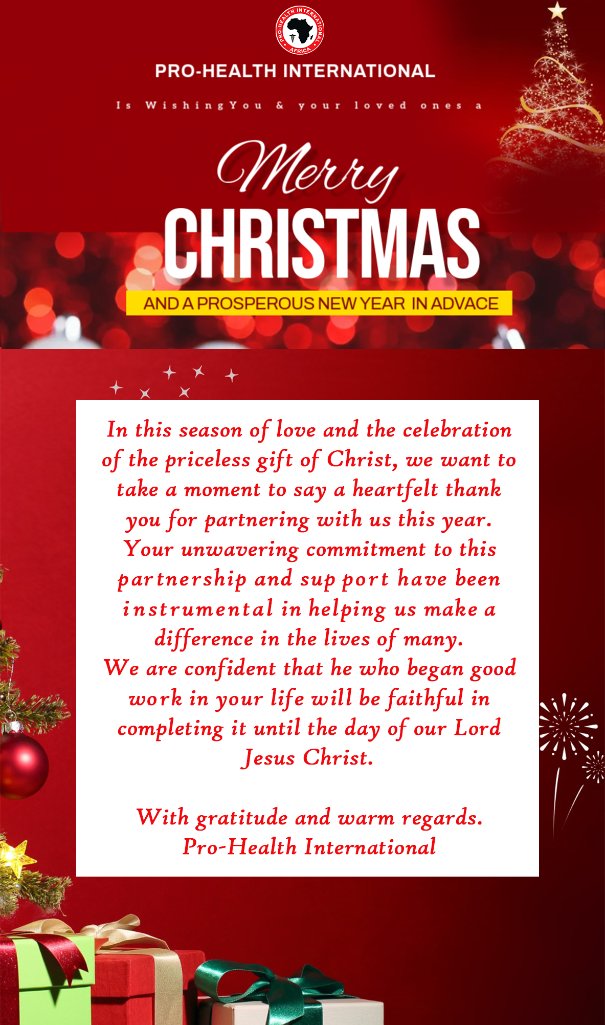 Pro-Health Int'l (@prohealthimpact) on Twitter photo 