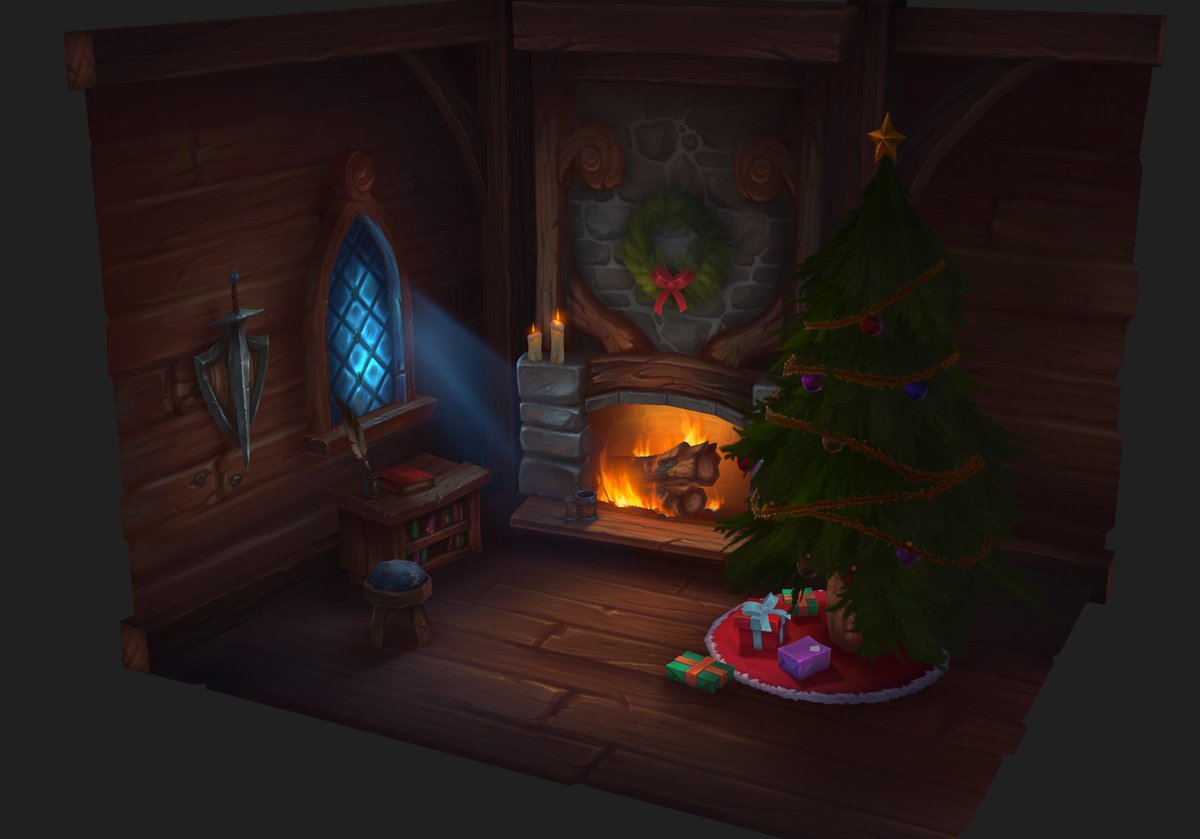 ItsAlexCreamer's tweet image. Handpainted 3D cozy cabin 🎄
Happy Holidays!
Full project on my artstation:
artstation.com/artwork/zxkNZq