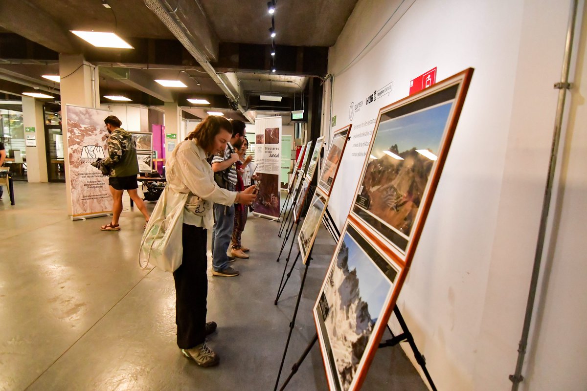 Presentación y exposición “El origen del agua: Glaciares del Valle Aconcagua”, junto a su fundador y montañista Álvaro Zerené 🏔️