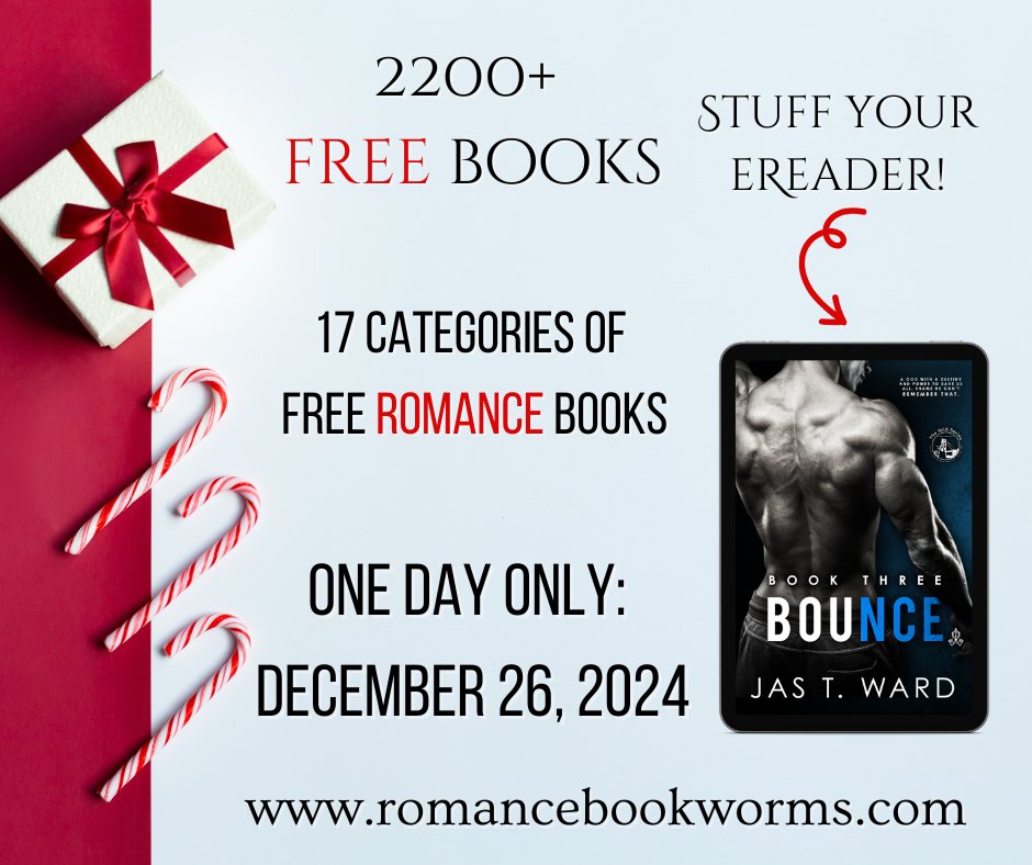 Stuff your eReader!

2200+ free books.

Stuff Your Kindle, Kobo, Apple Books, Google Play or Nook!

𝐎𝐧𝐞 𝐃𝐚𝐲 𝐎𝐧𝐥𝐲: 𝐃𝐞𝐜𝐞𝐦𝐛𝐞𝐫 𝟐𝟔, 𝟐𝟎𝟐𝟒

17 categories of FREE romance books

romancebookworms.com
