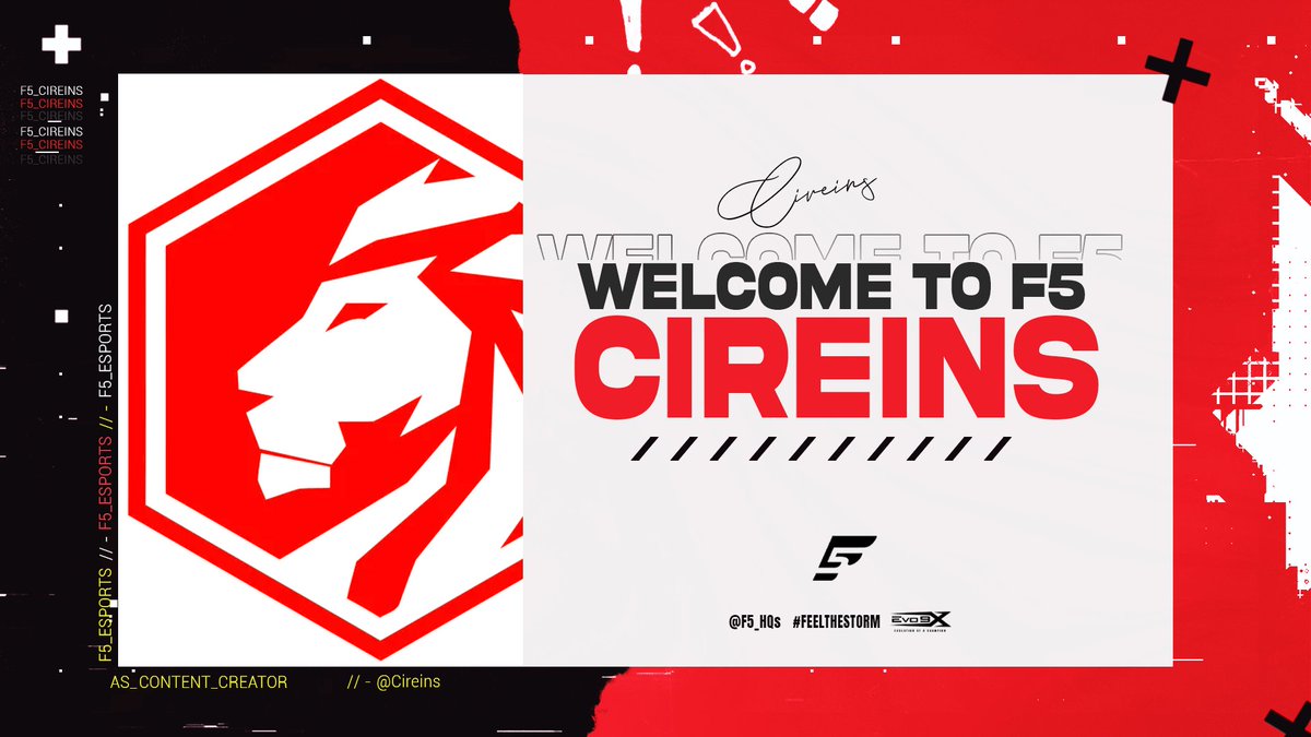 A jolly addition to our content creator team.

🔴🔴 Please <a href="/Cireins/">Brian 🐉</a> to the F5 creator team!

#FeelTheStorm | #F5Content🌪️⚡️