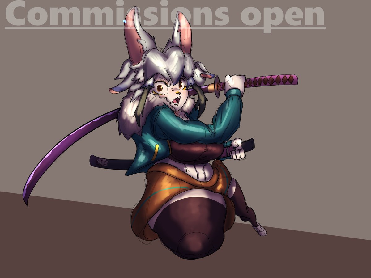 conejo con buzo ( commissions open ) tweet media