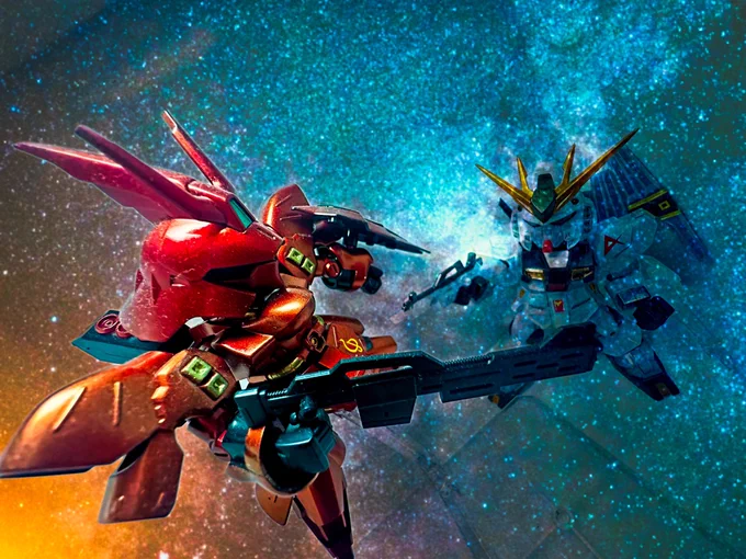 今日は仕事納め。2024年最後にふさわしく「逆襲のシャア」!#今朝のガンプラ #ガンプラ 