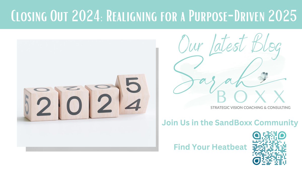 Closing Out 2024 with Purpose!

As the year winds down, I’m reflecting on growth, loss, and lessons that shaped 2024. What lessons are you carrying into the #NewYear? bit.ly/3Omac4v

#ReflectAndReset #PurposeDrivenYear #NewYearIntentions #Reflection #PersonalGrowth