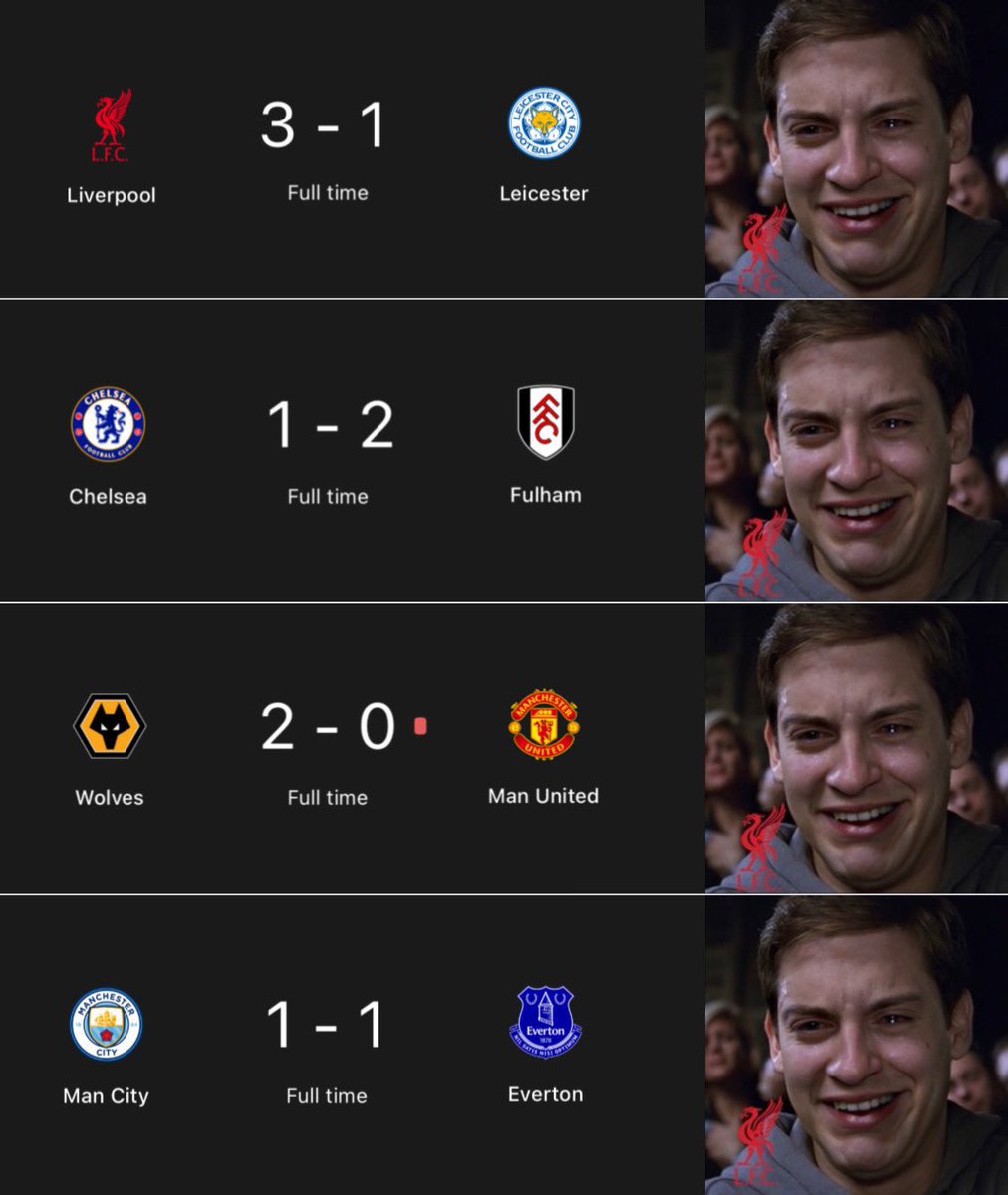 SamueILFC's tweet photo. What a perfect day of football. https://t.co/smllcPGOUF