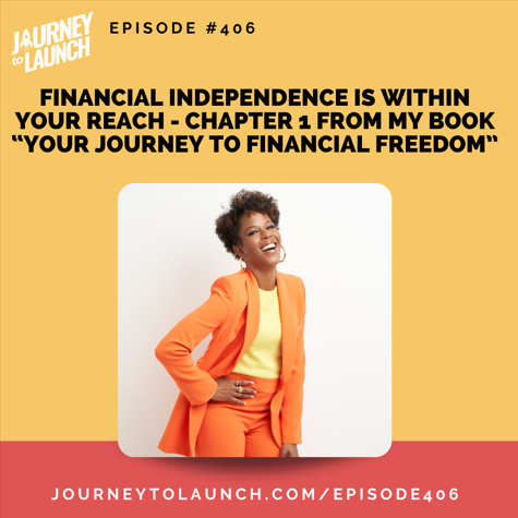 🚨 New podcast episode! 🚨🎧 This week on the Journey to Launch podcast, I’m sharing something special for the holidays- Chapter 1 of my book, "Your Journey to Financial Freedom!" Learn to redefine freedom, grow, &amp; set bold goals. Listen at journeytolaunch.com/episode406! 🎁✨