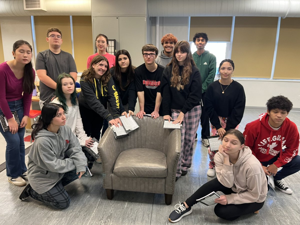 KeyTVKHS's tweet photo. Winter rehearsals for KHS Drama Club’s opening number of Mean Girls. Great start this week with a lot of teamwork and support needed to shape this into a memorable show. https://t.co/iGlSvdEo8z