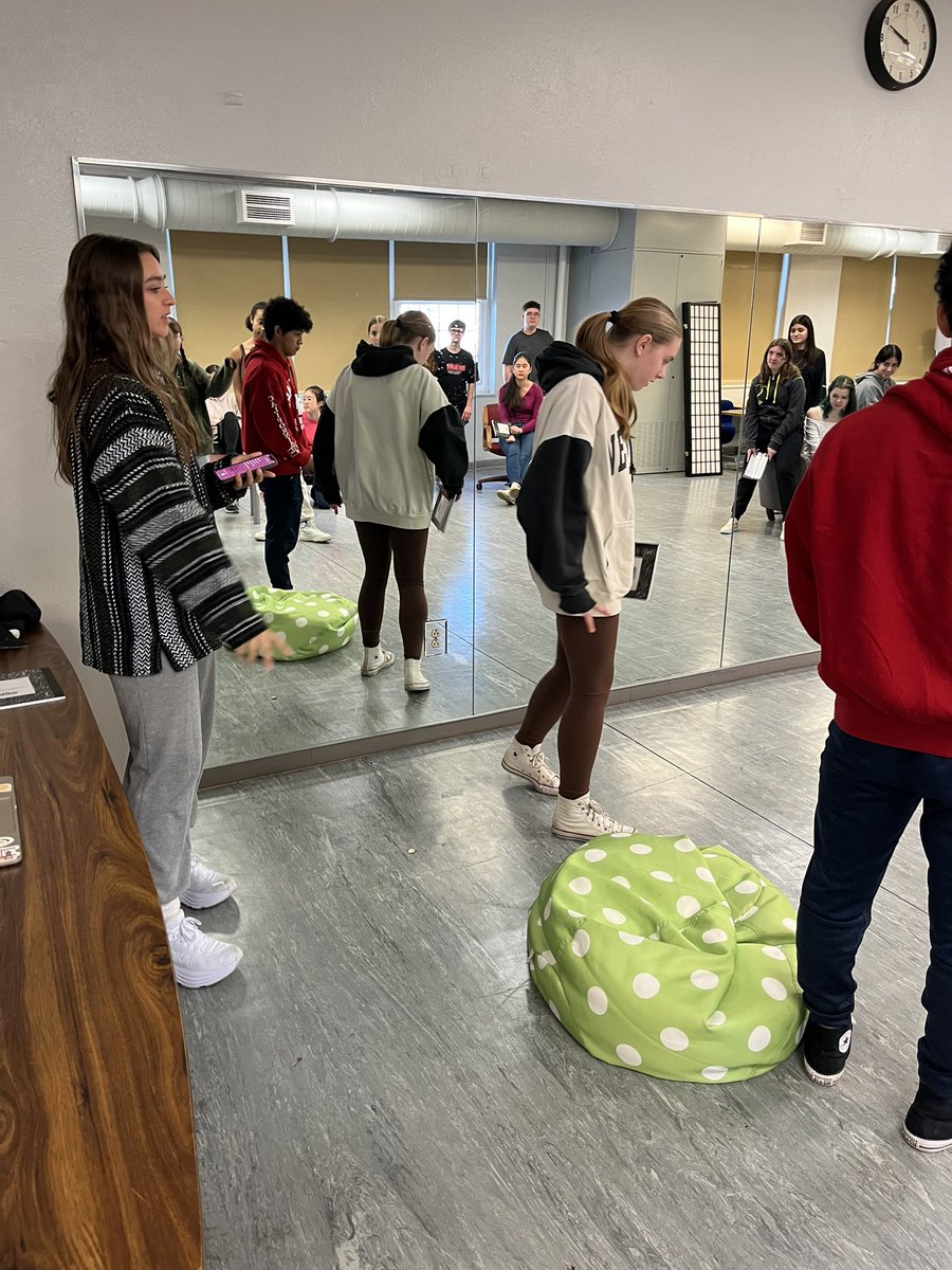 KeyTVKHS's tweet photo. Winter rehearsals for KHS Drama Club’s opening number of Mean Girls. Great start this week with a lot of teamwork and support needed to shape this into a memorable show. https://t.co/iGlSvdEo8z