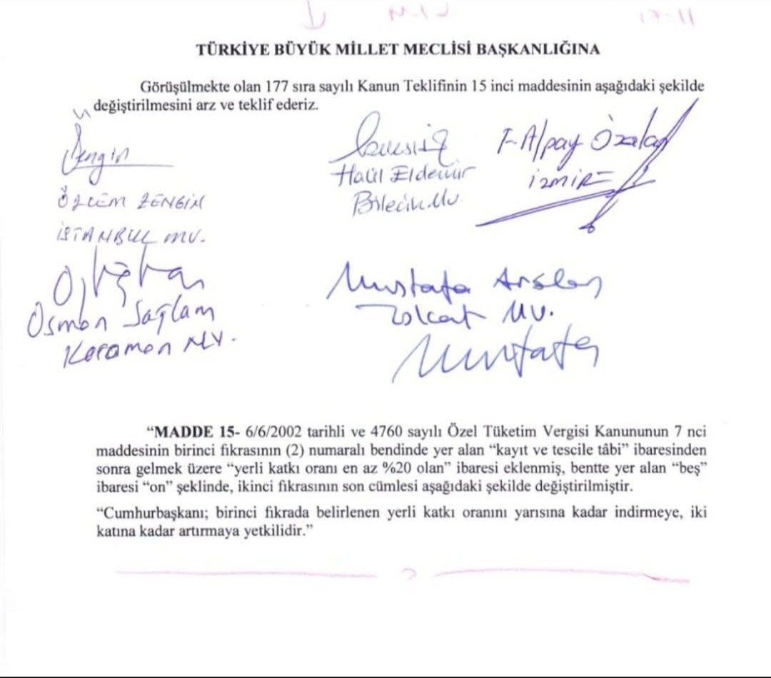 #aracımadokunma
Iki engelli hastam var, onları Bu haliyle hastanelere getirip götürürken,
Halimi görseler, bu teklifi  sunanlar herhalde kendisinden utanır.
Tasarruf yapın, engellinin hakkına göz dikmeyin.
Kim bunu teklif ediyorsa, İnşallah o engel olduğu engellileri