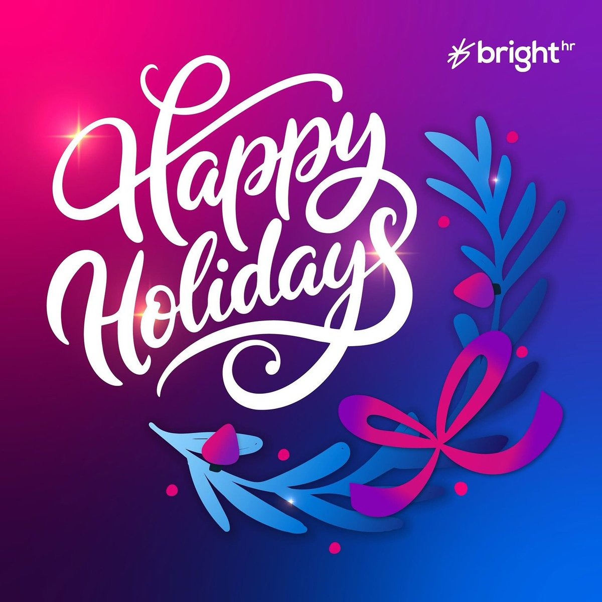 From all of us at BrightHR, we wish you a very happy holiday season! 

We’ve enjoyed a wonderful year of growth here at BrightHR and we’re so thankful to our customers for continuing to choose us as their partner in people management

May your holidays be merry and BRIGHT