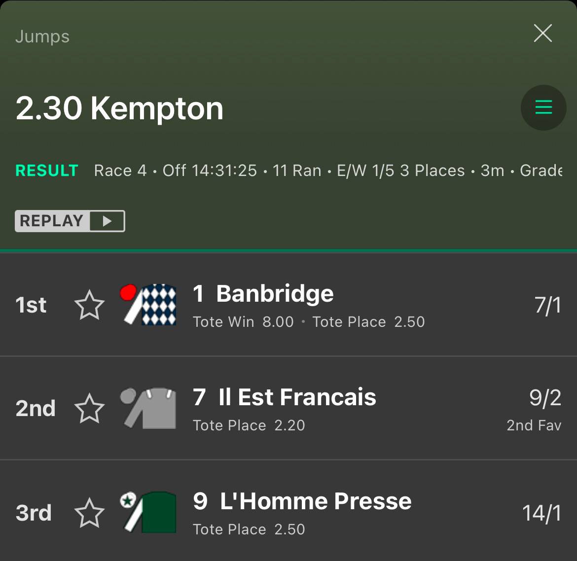 Patrick Tipping Racing🐎 tweet media