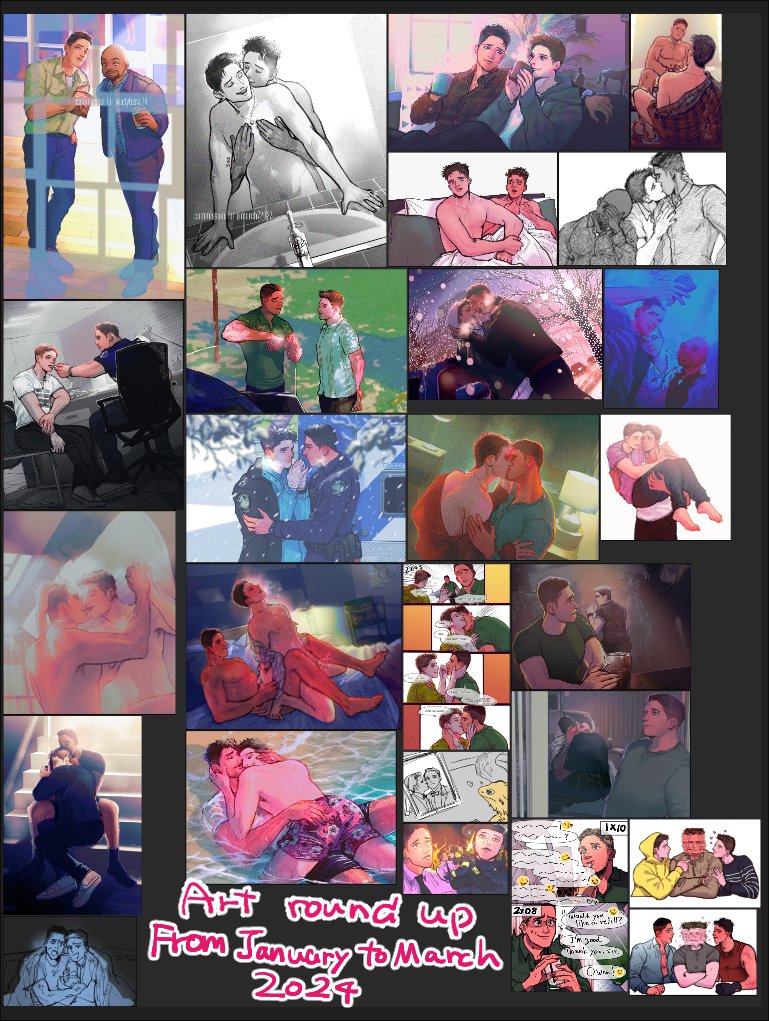 whatmaydraws's tweet image. #tarlos art 2024年まとめ